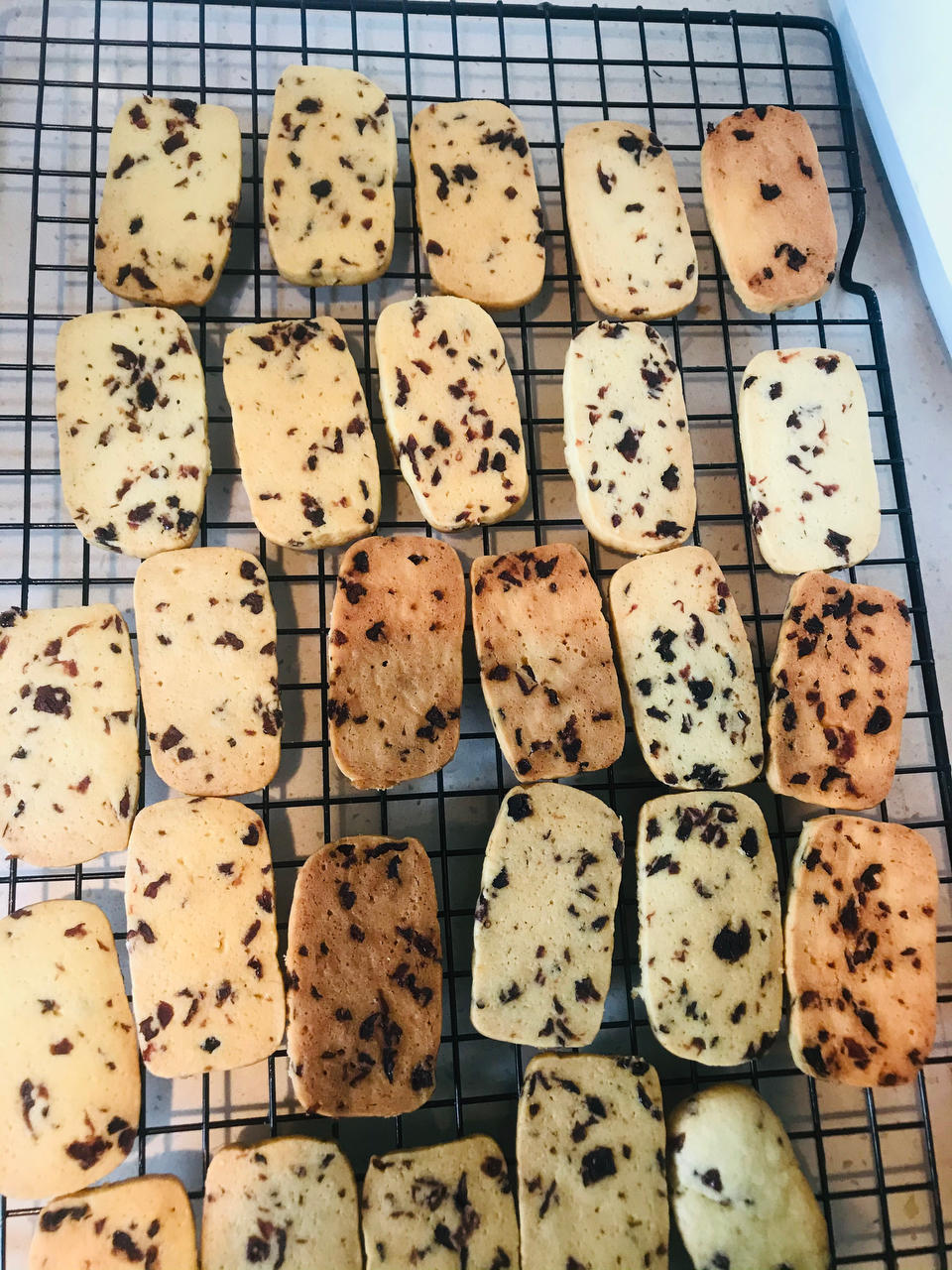 低糖少油版蔓越莓饼干