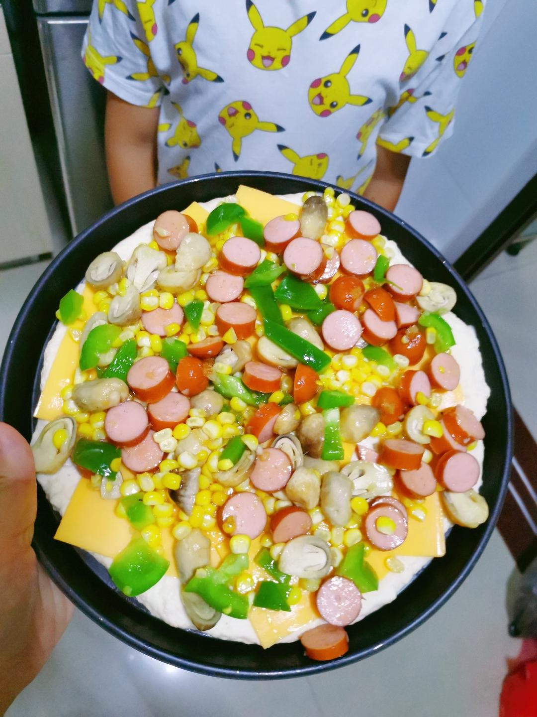 8寸纯手工什锦披萨