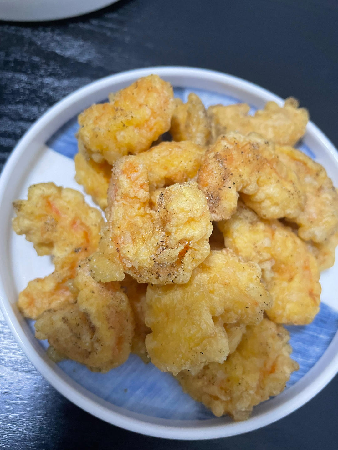 椒盐软炸虾仁～孩子们爱吃的营养美味