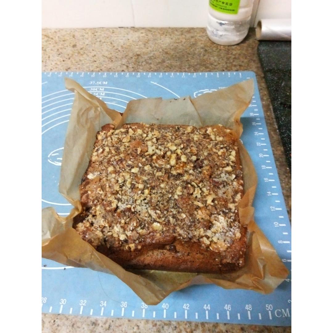 香蕉核桃磅蛋糕 Banana & Walnut Pound Cake