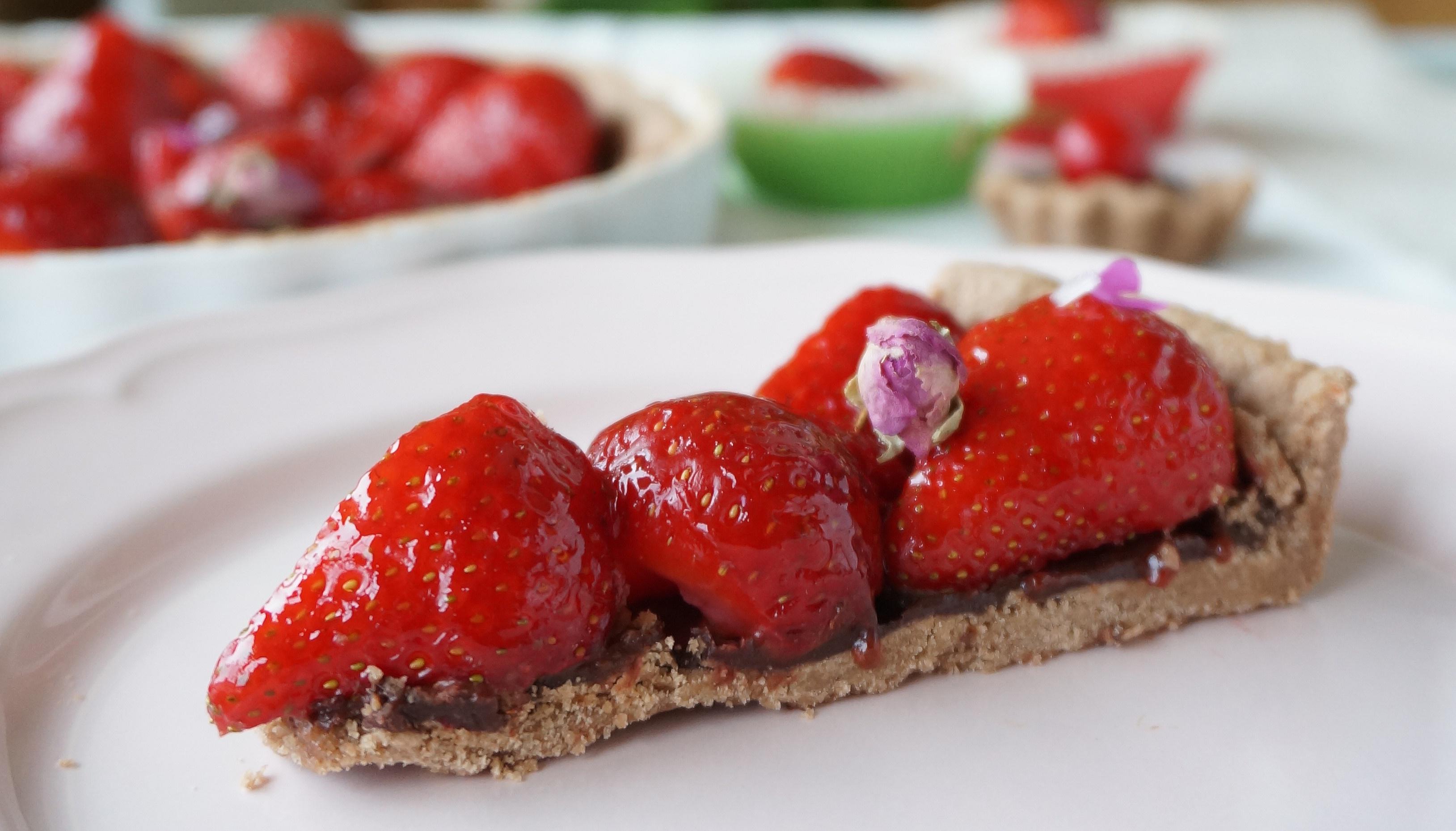 法式巧克力草莓塔-女生最爱夏季甜品的做法