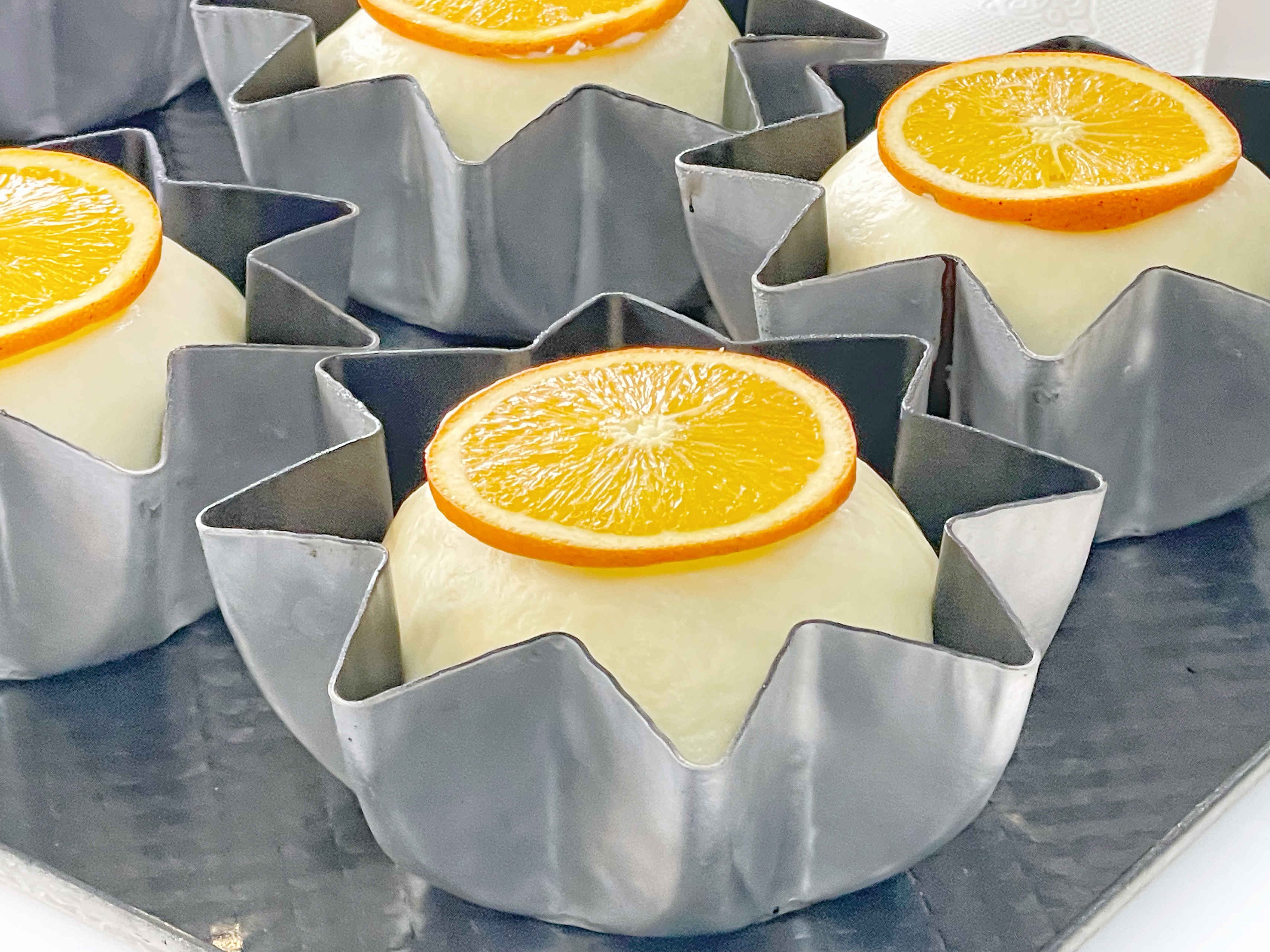 🍊香橙乳酪🌟星星面包｜高颜值｜清新柑橘的做法 步骤19
