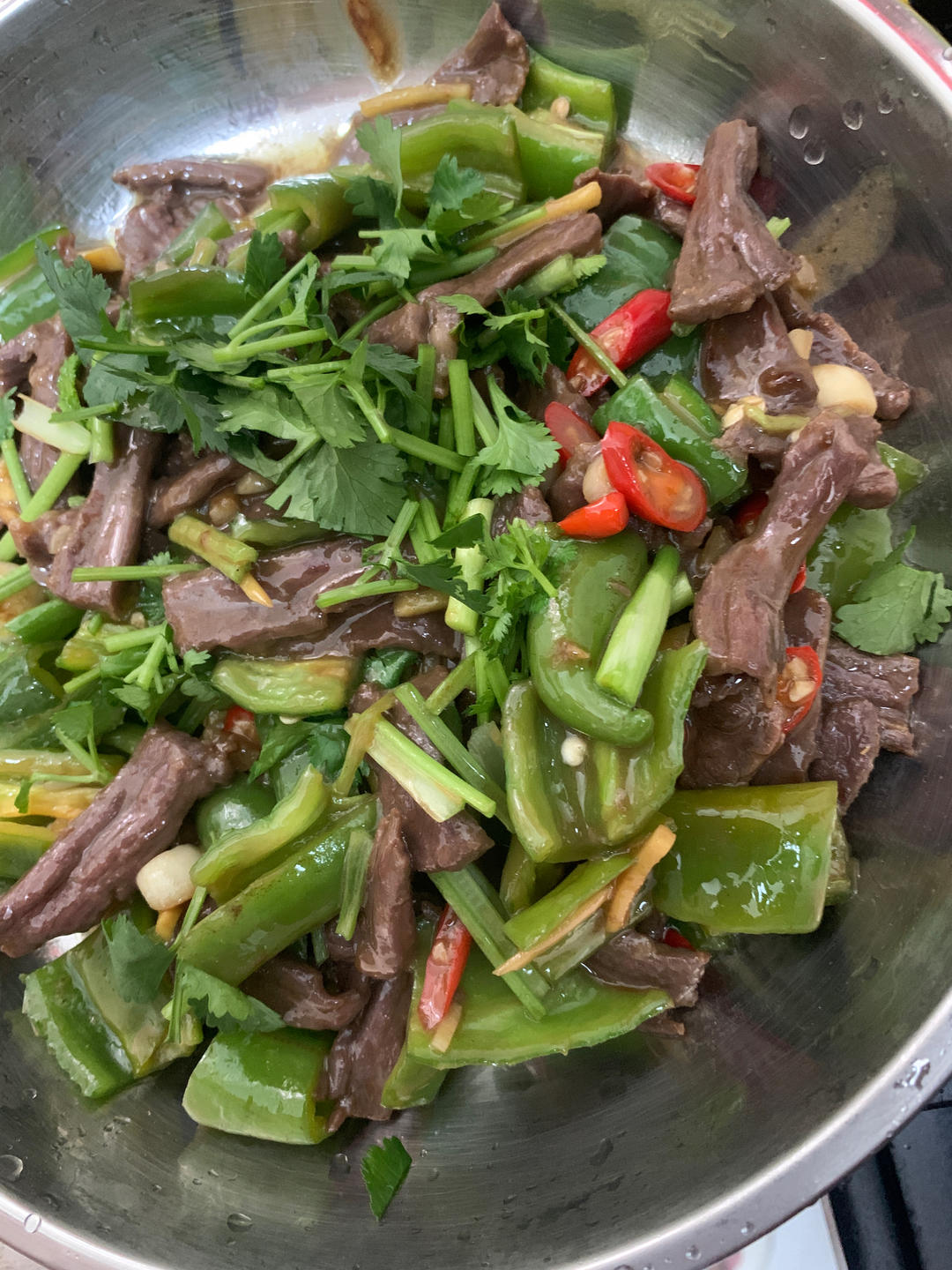 青椒炒牛肉