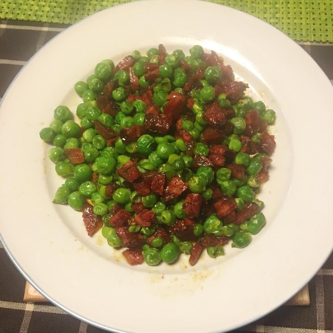肉末豌豆