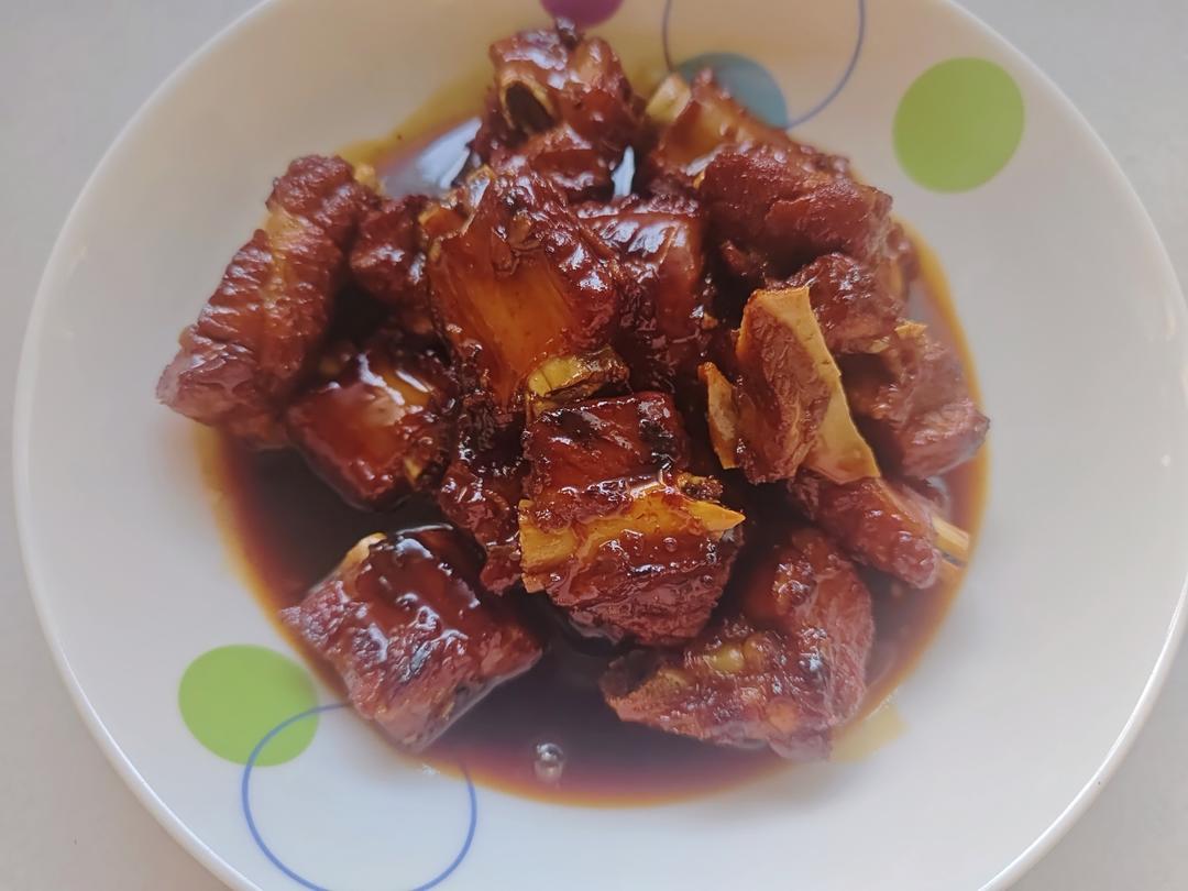 糖醋排骨（用少油，不炒糖色，家常做法，通俗易懂，甜酸适口）