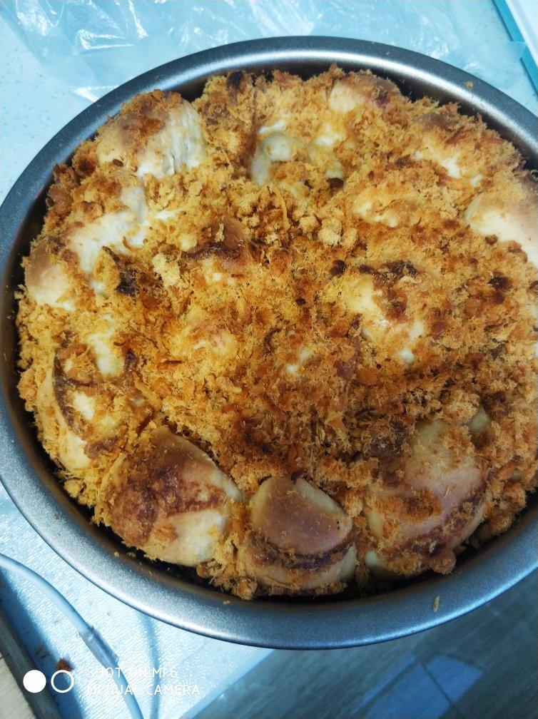 肉松手撕面包—超软会爆浆的面包哟