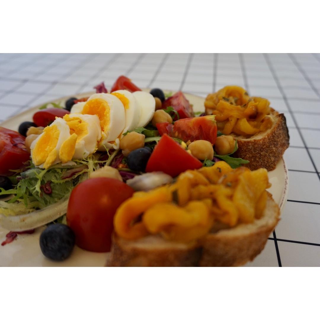 意式烤彩椒^夏日轻食^