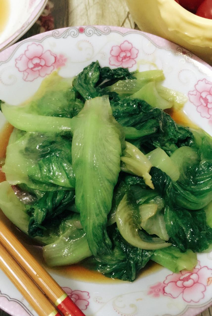 jurii做的炝炒生菜