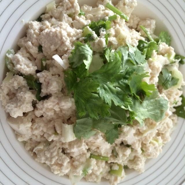 小葱拌豆腐的做法