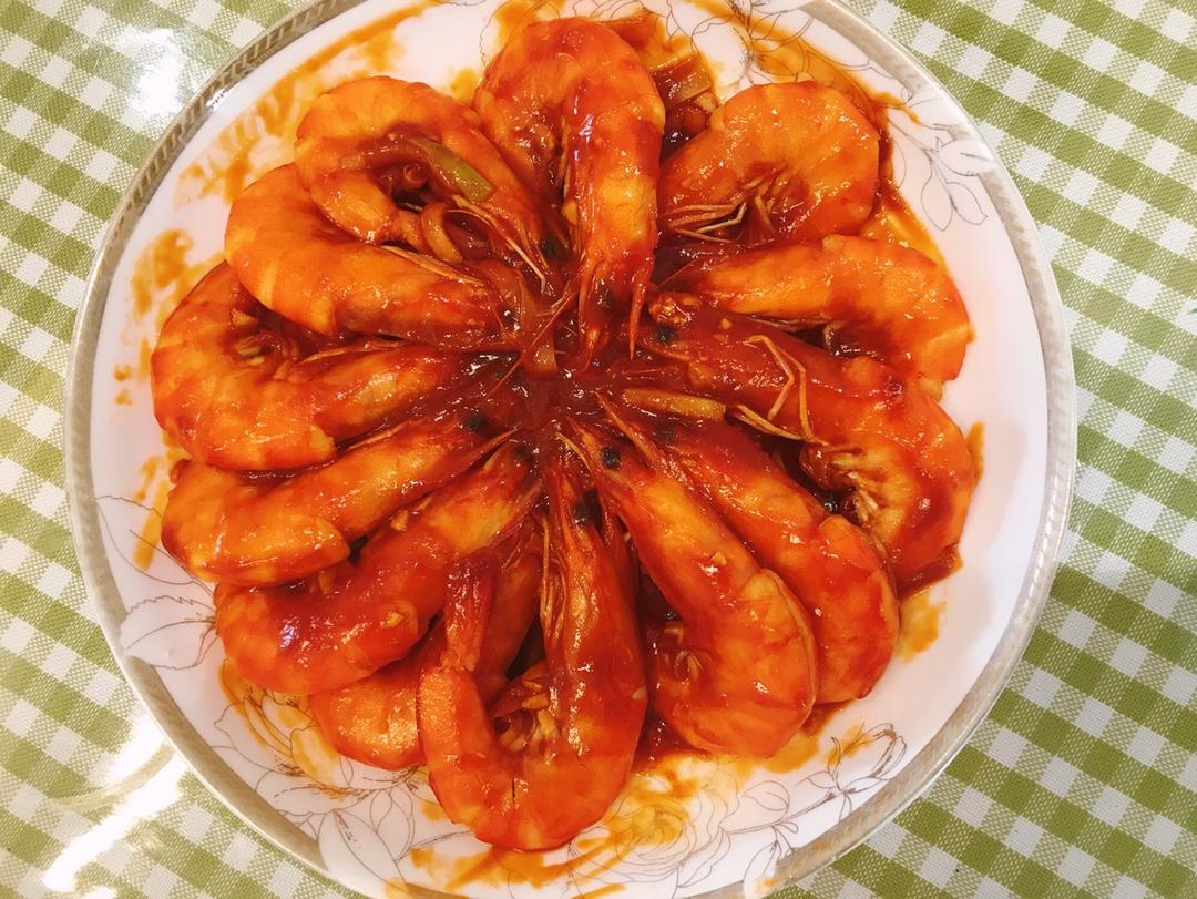 油焖大虾