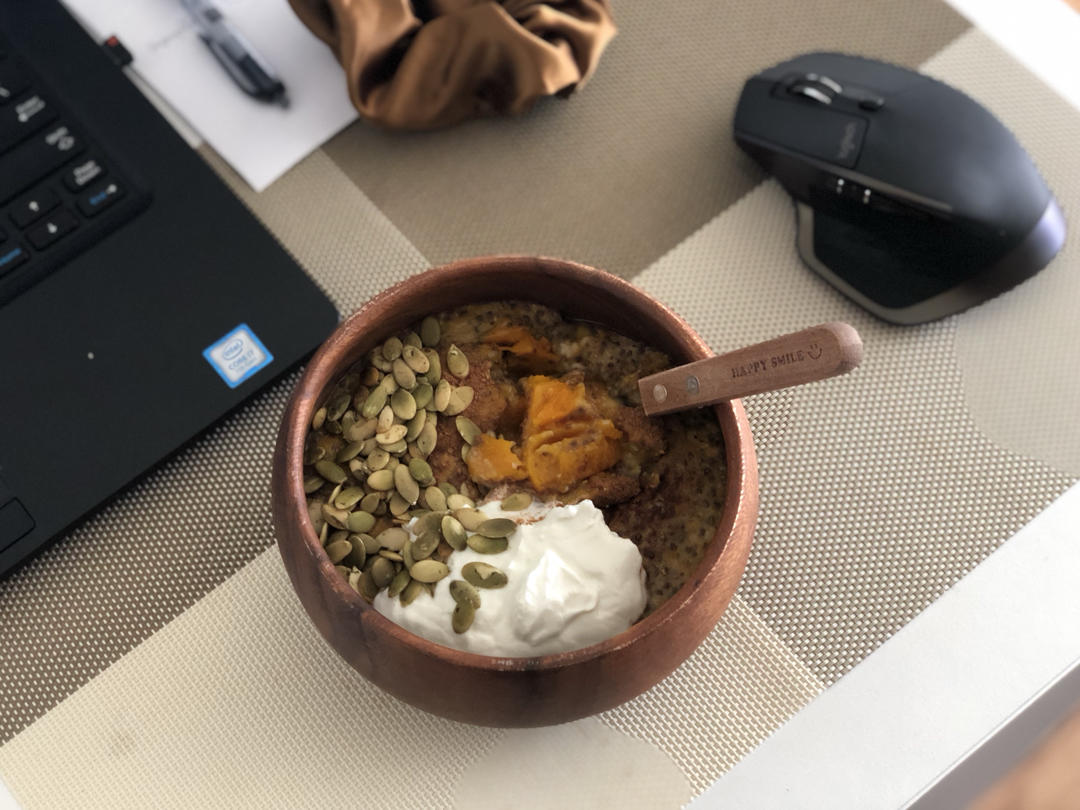美式🍂南瓜派风味燕麦粥🎃