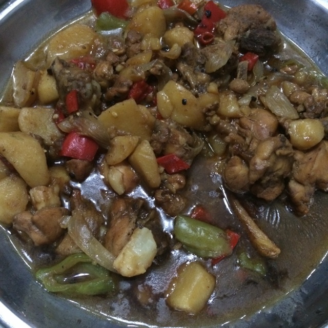 超下饭的新疆大盘鸡