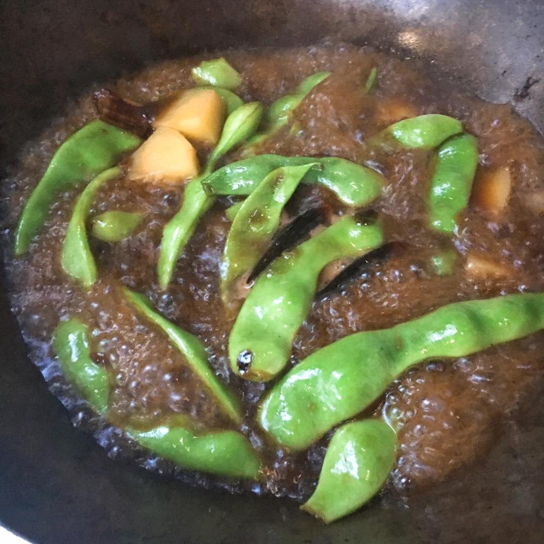 土豆炖豆角
