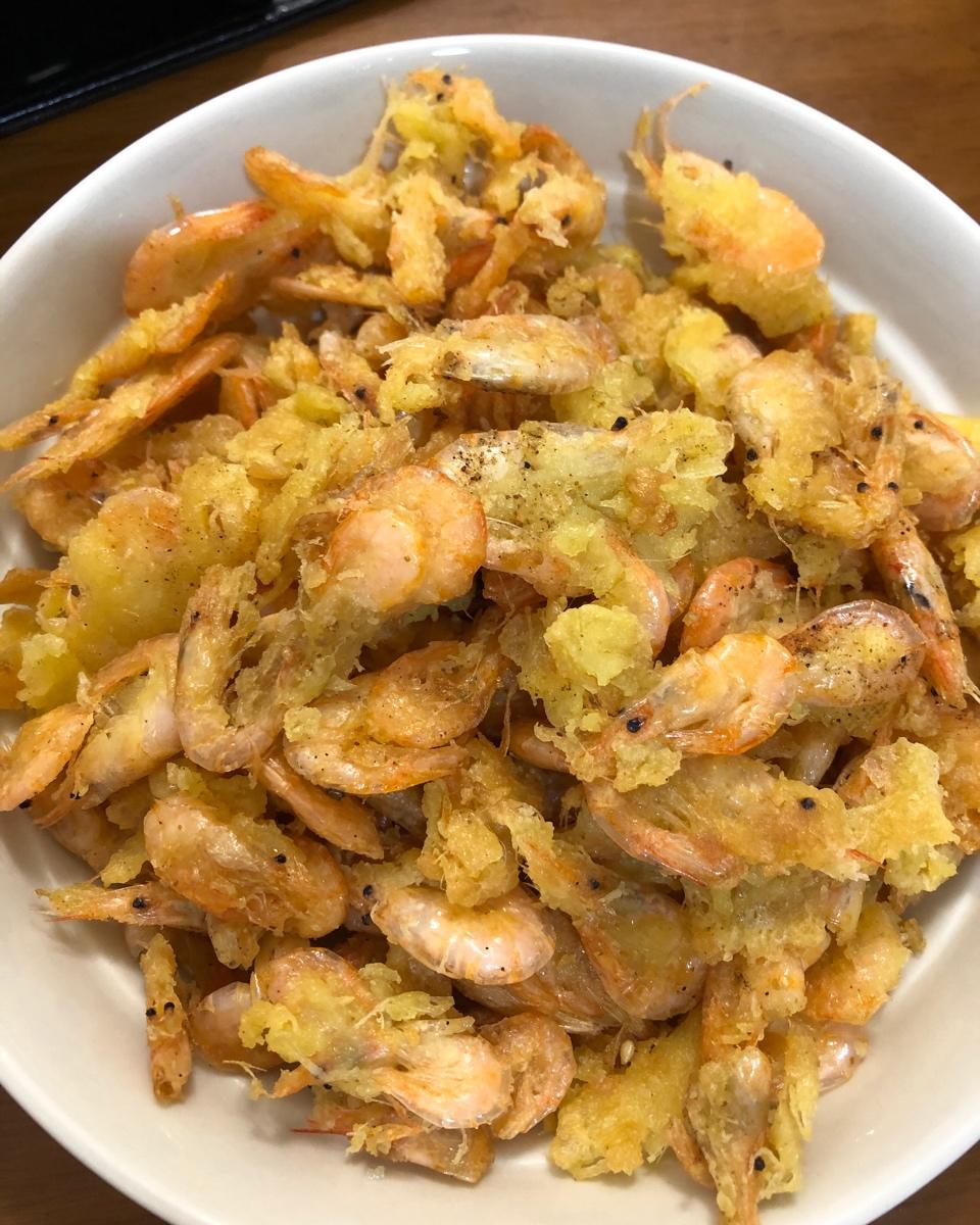 酥炸小河虾