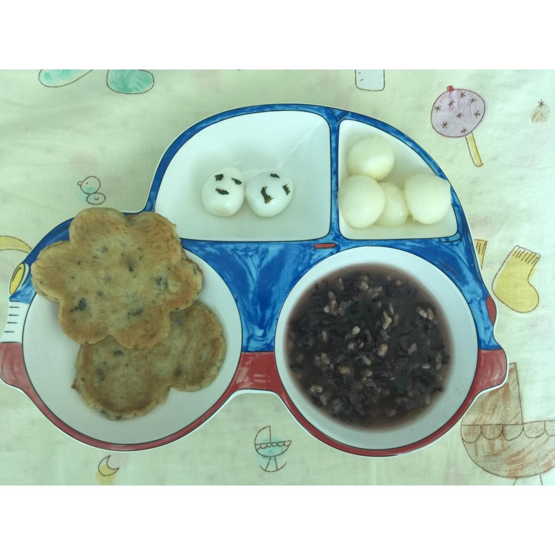 宝宝早餐蔬菜鸡蛋饼