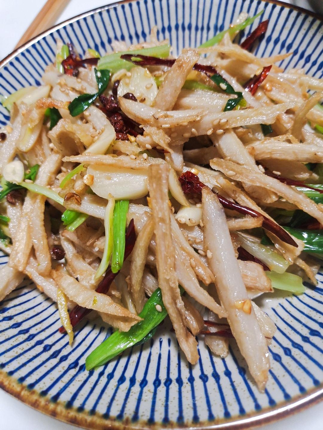 干煸藕丝
