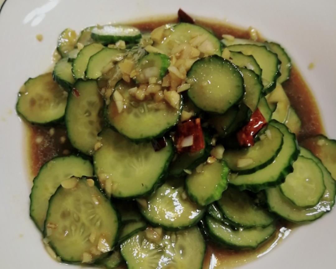 懒人凉拌黄瓜片