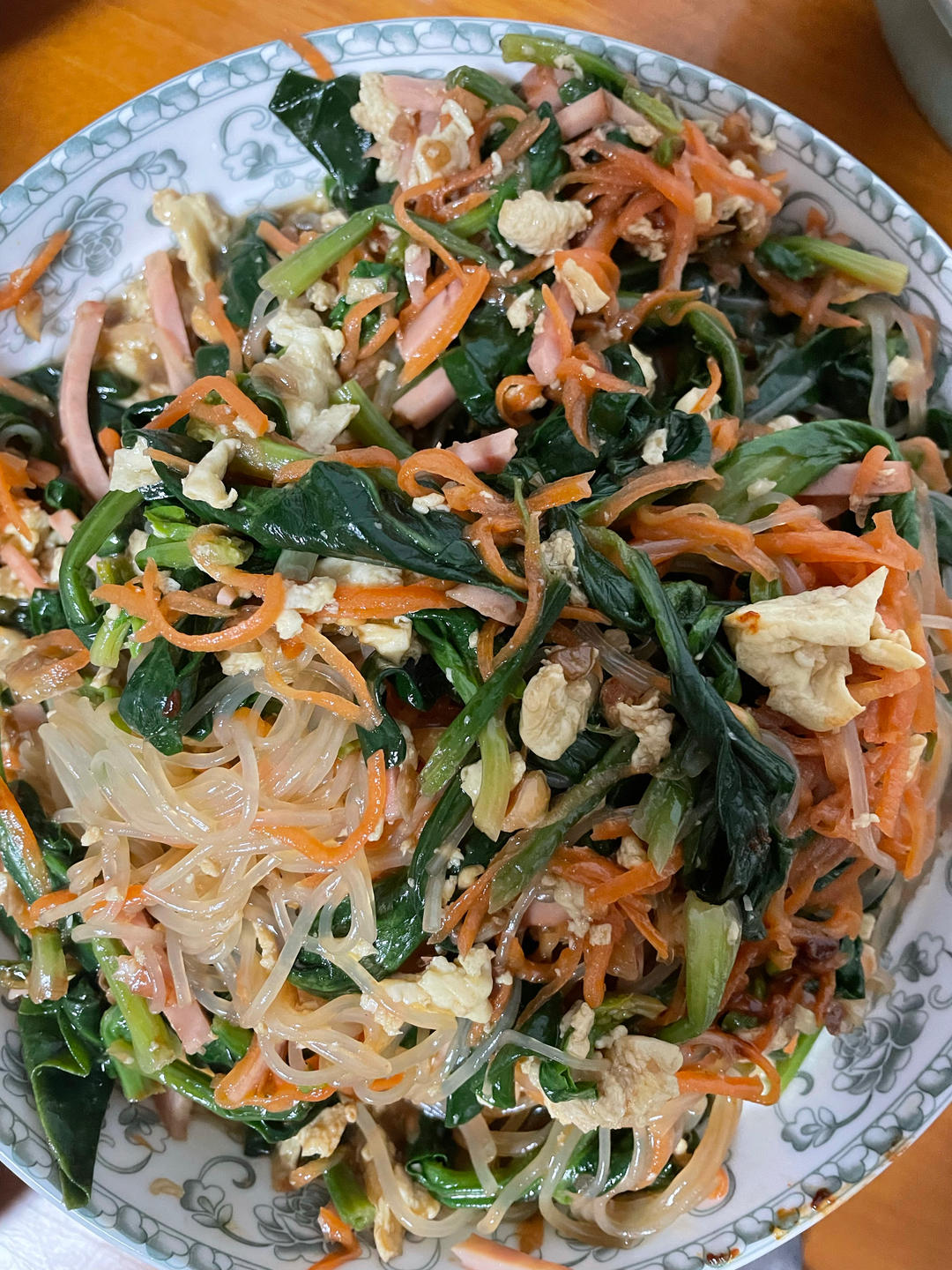 万能凉拌菜料汁（凉拌菠菜粉丝）