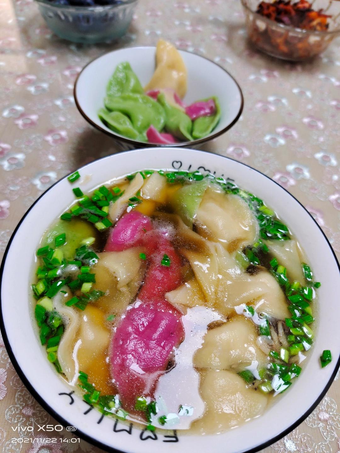 鲜虾胡萝卜小馄饨～宝宝食谱