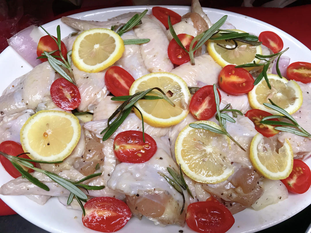 超详细 入味马杀鸡迷迭香烤鸡腿（翅）宴客必备