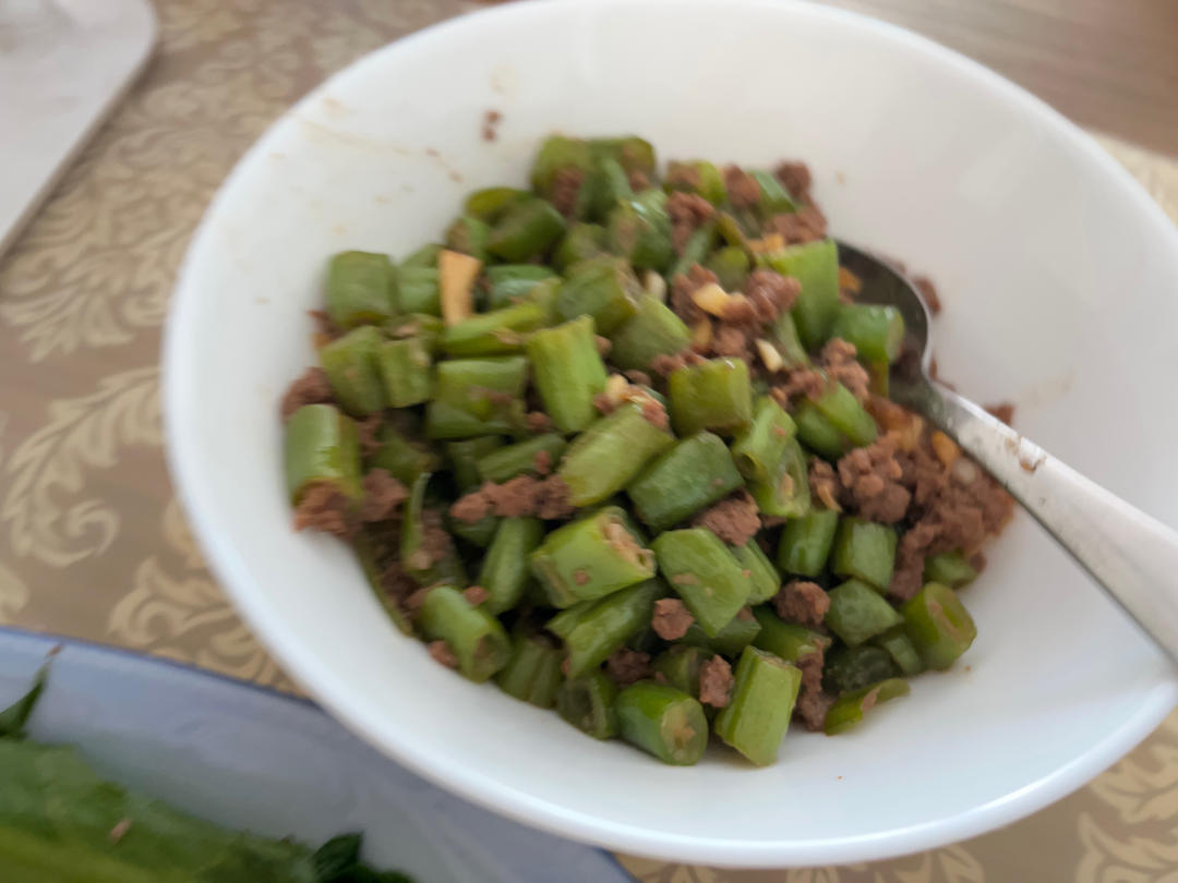 四季豆炒牛肉