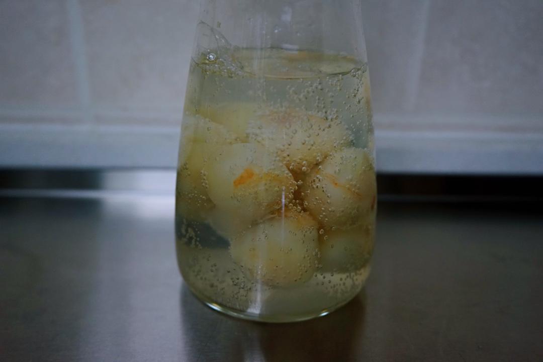 快乐瘦宅水：冻荔枝气泡水
