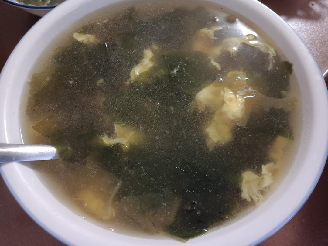 裙带菜豆腐煎蛋汤🥣减脂掉秤