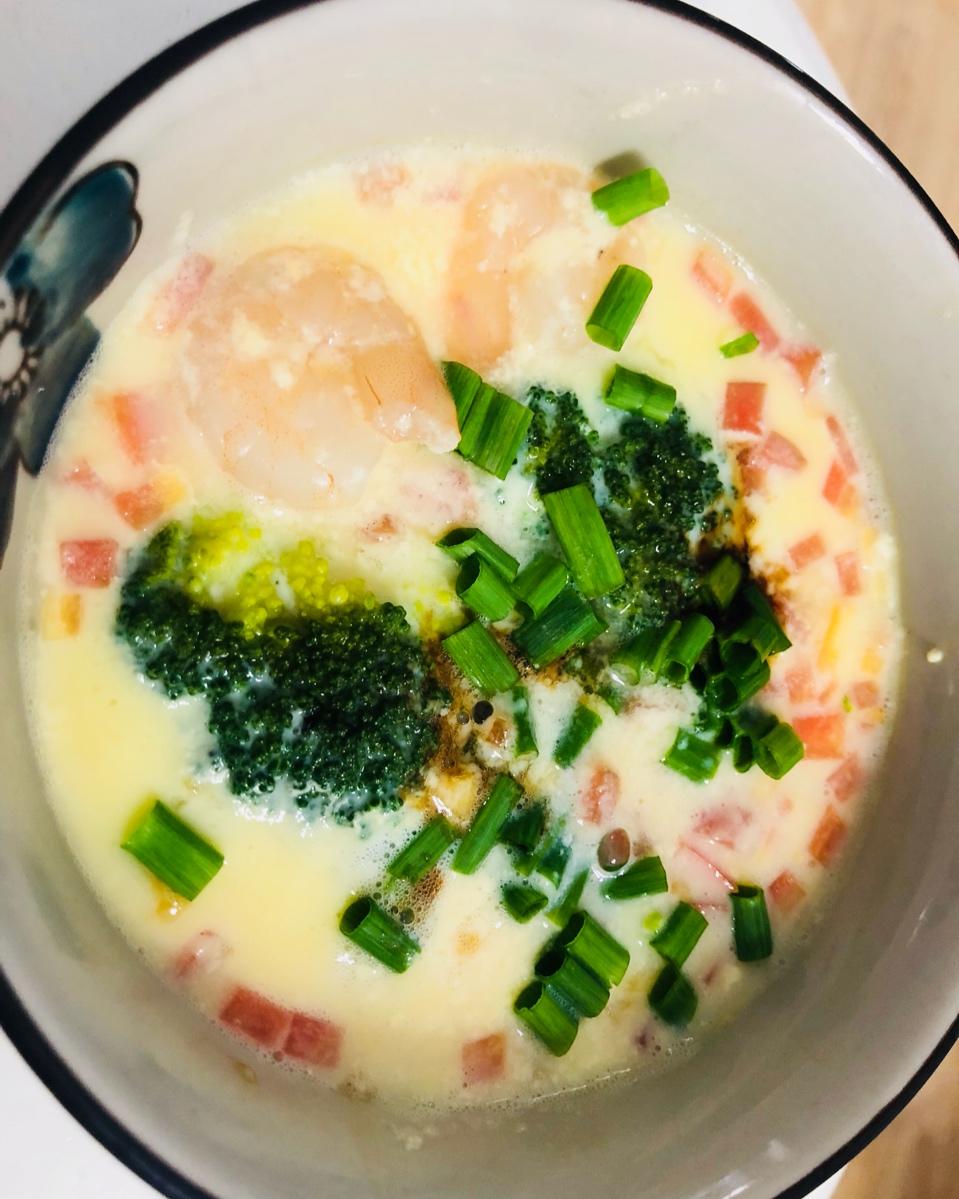 虾仁鸡蛋羹