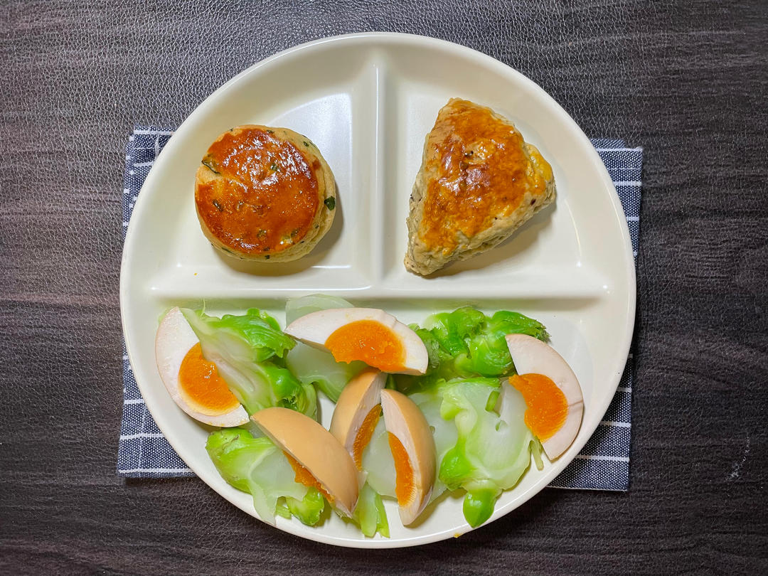 香蕉黑巧抹茶魔芋燕麦司康