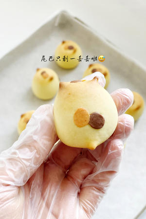 一起来撸猫啊——日式猫咪烧果子的做法 步骤26