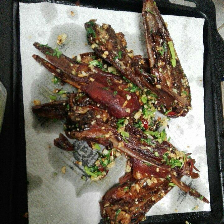 炸鸭头