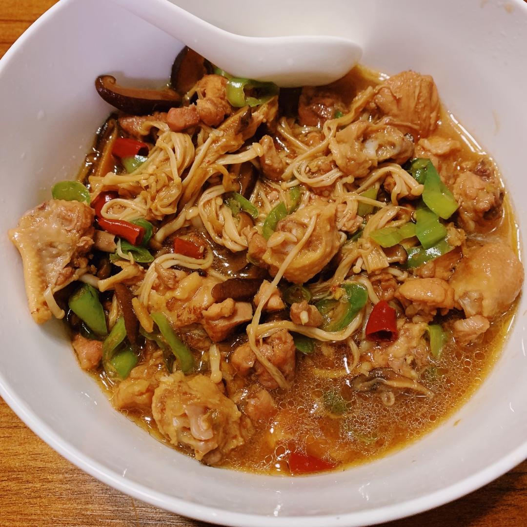 比饭店好吃很多倍的黄焖鸡