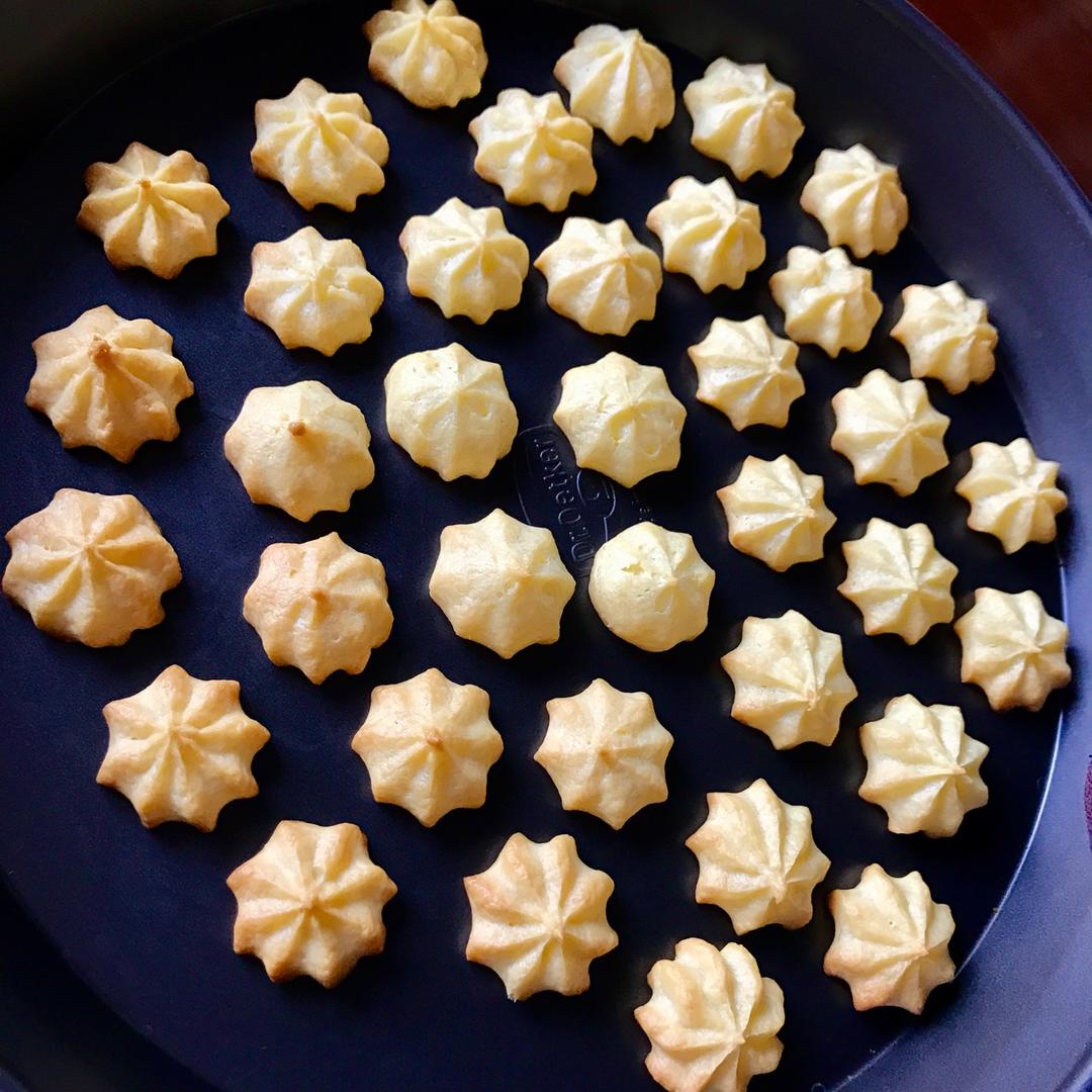 宝宝辅食：星星泡芙 草莓味