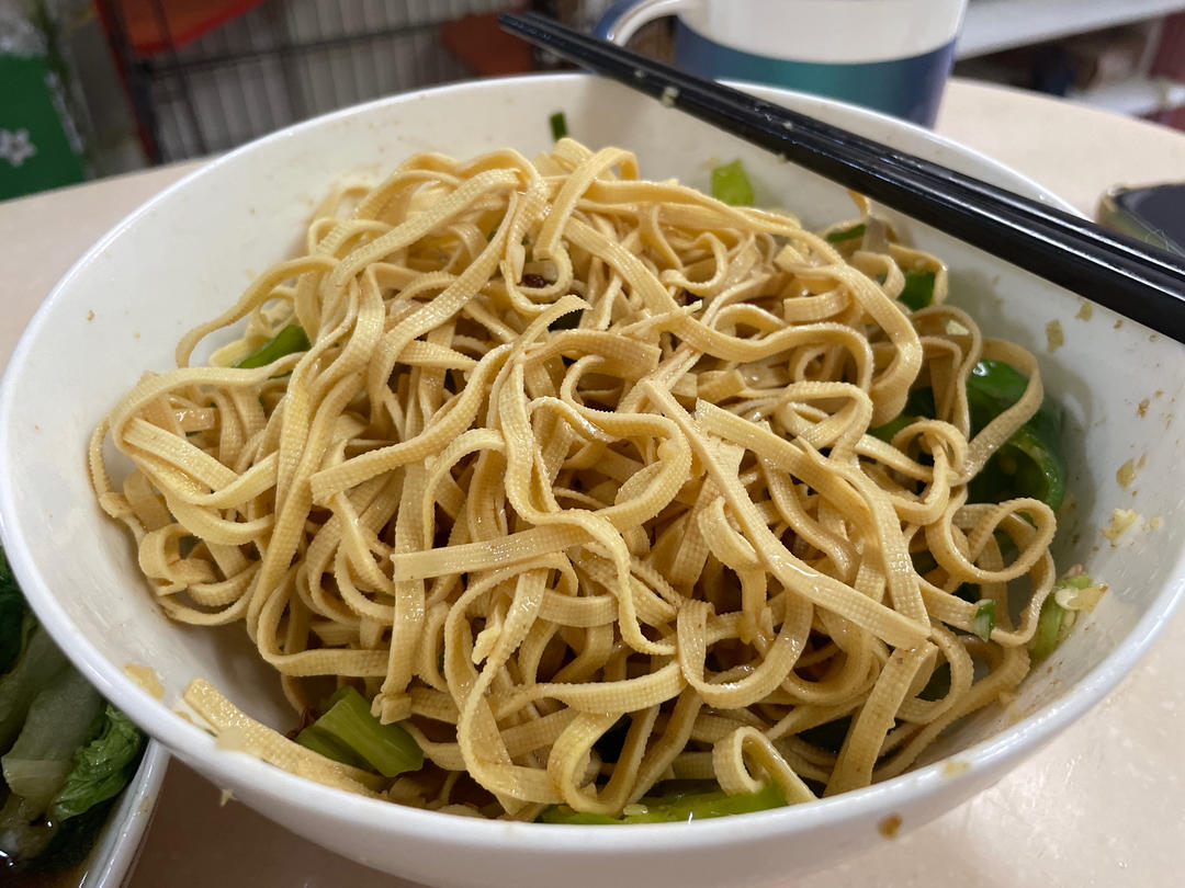 馋哭的凉拌豆腐皮