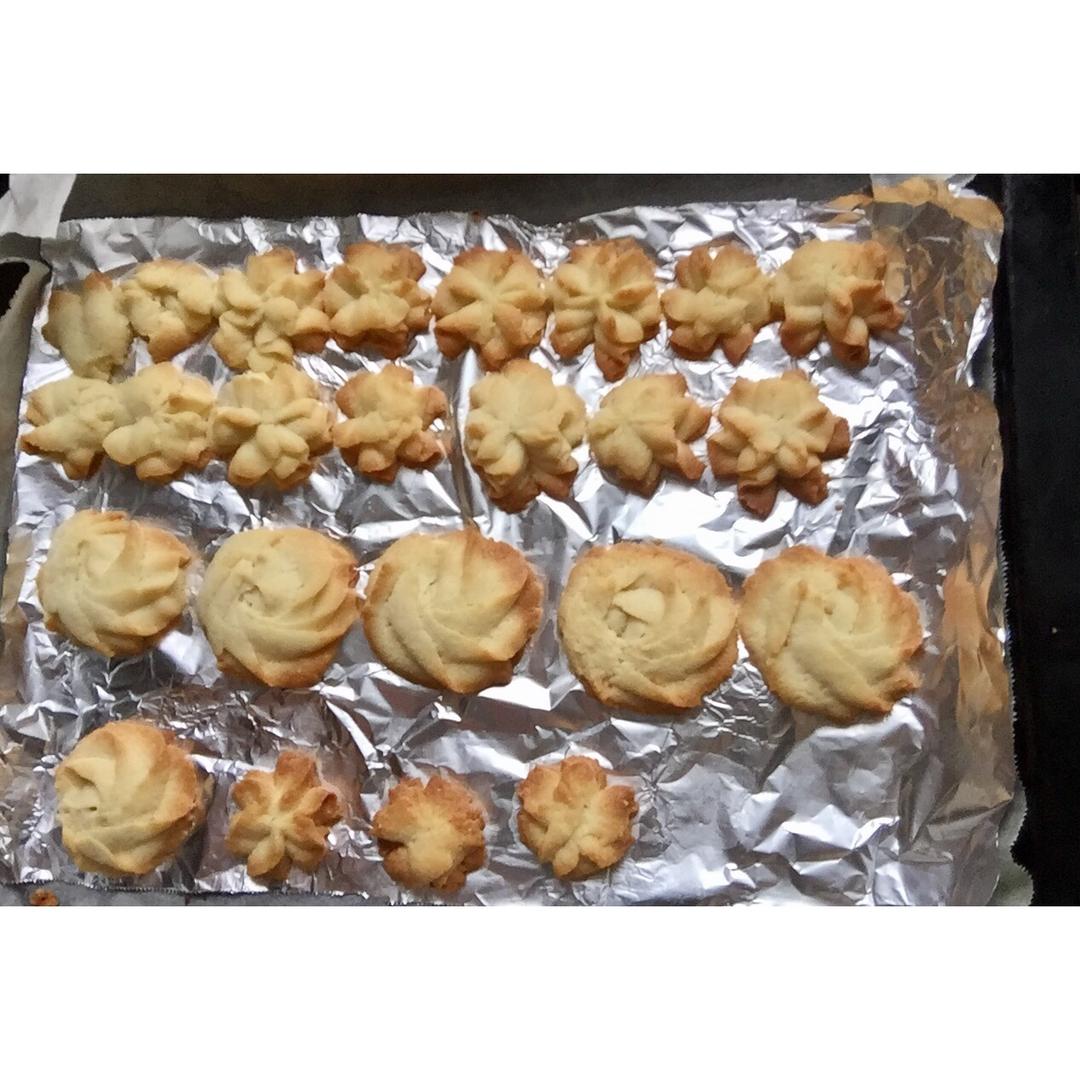 曲奇饼干的做法（烤箱做曲奇）