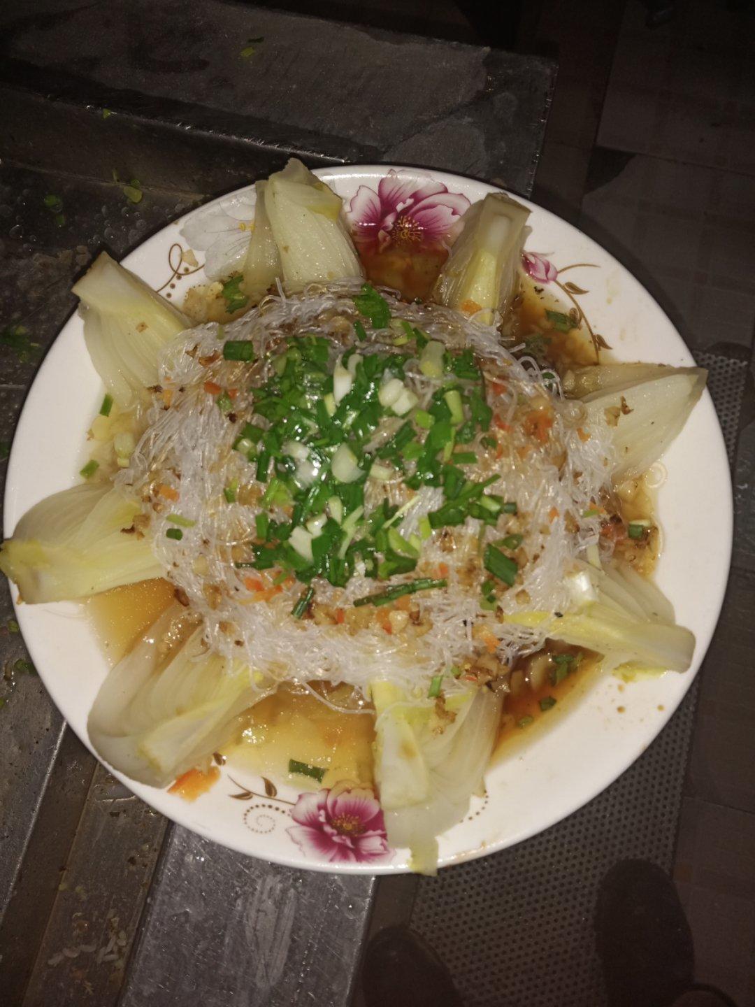 蒜蓉粉丝娃娃菜
