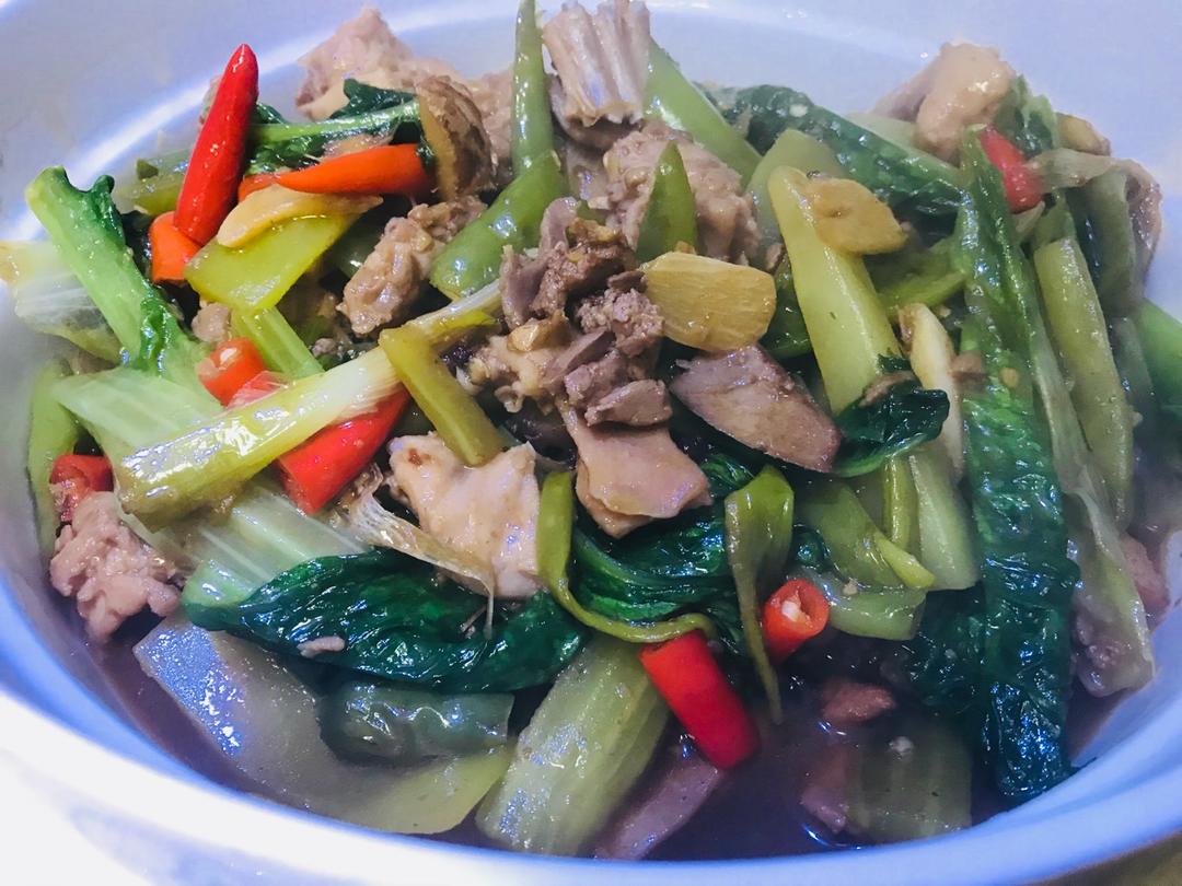 爆炒兔肉