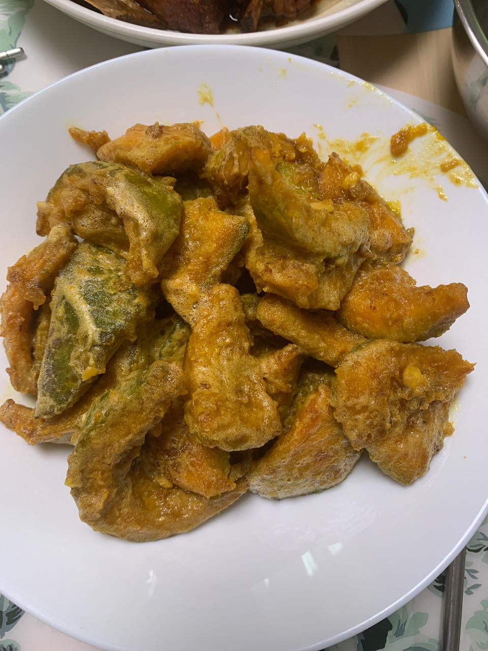 咸蛋黄焗南瓜