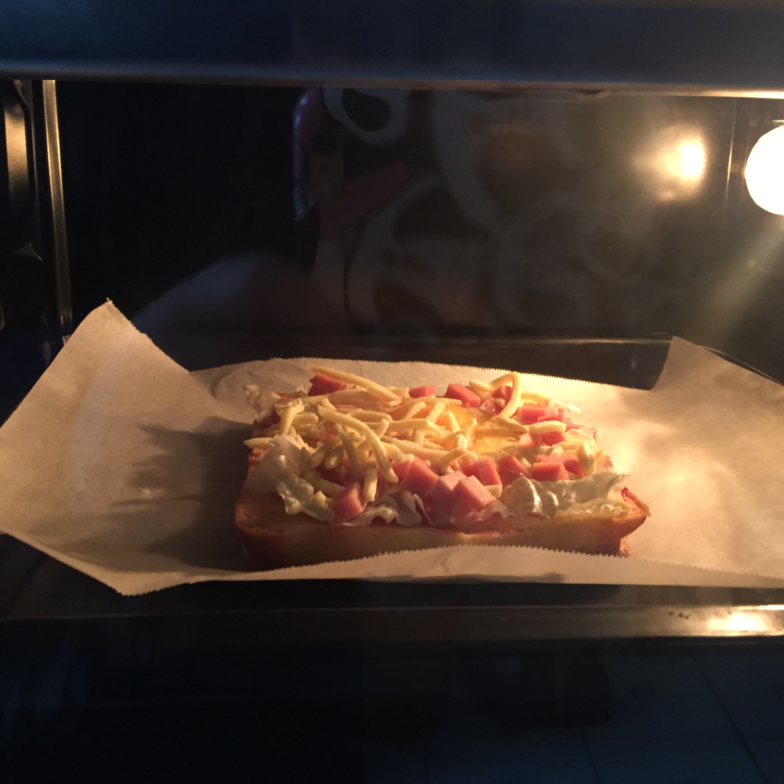 吐司太阳蛋披萨