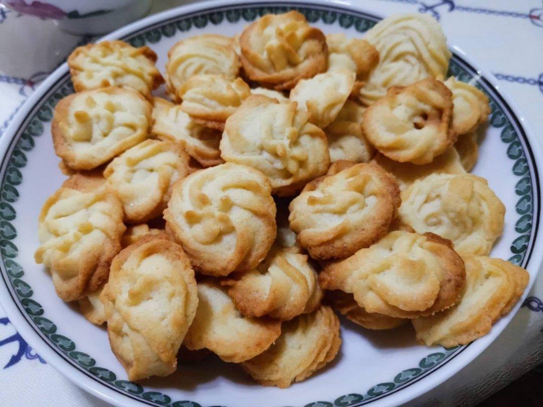 零失败花纹超级立体的黄油曲奇