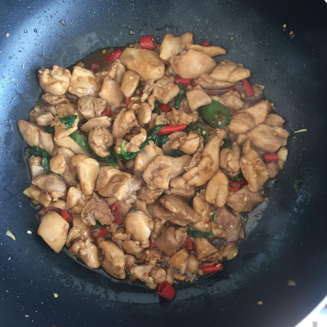 罗勒鸡 Basil Chicken，超级好吃快手菜 | 就这样