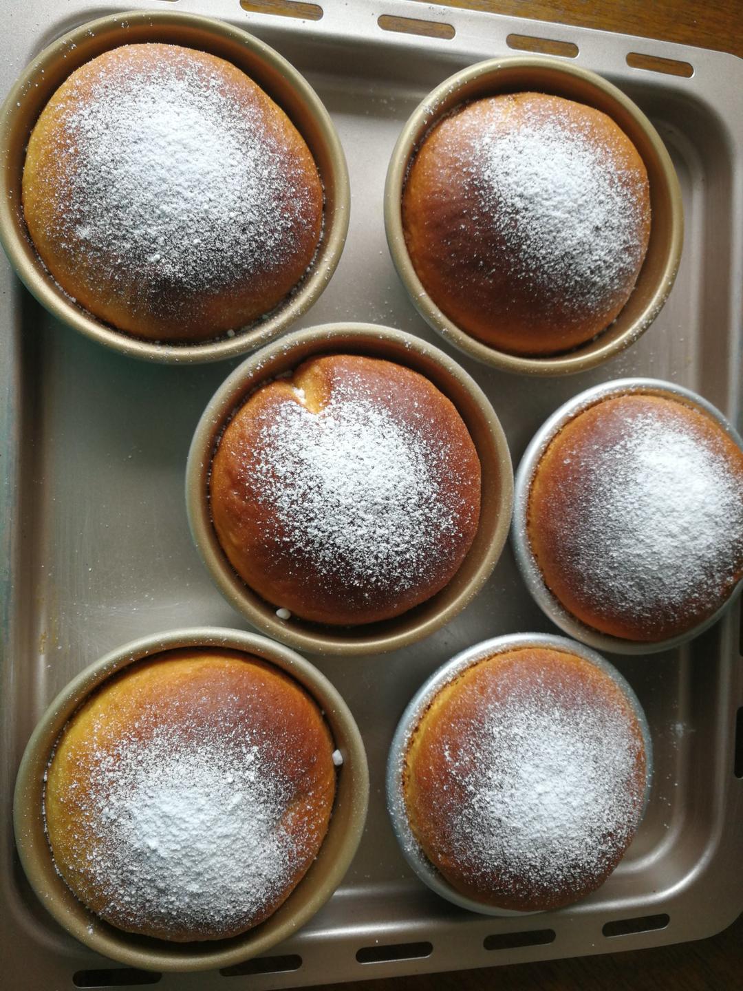 像蛋糕一样的面包——妃娟北海道巨蛋面包（100%中种法）