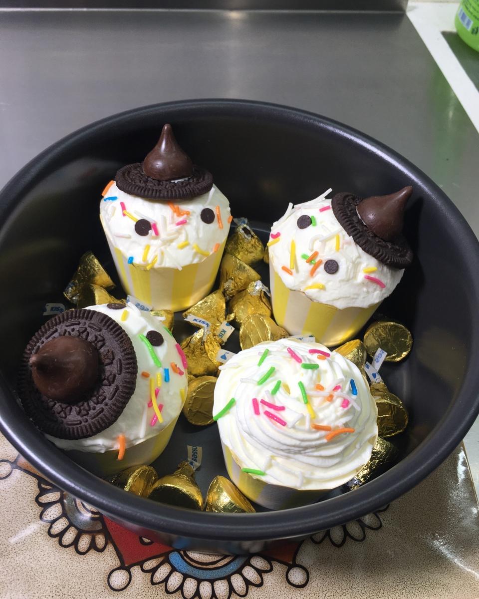 万圣节的蜘蛛杯子蛋糕 🕷️Spider cupcakes