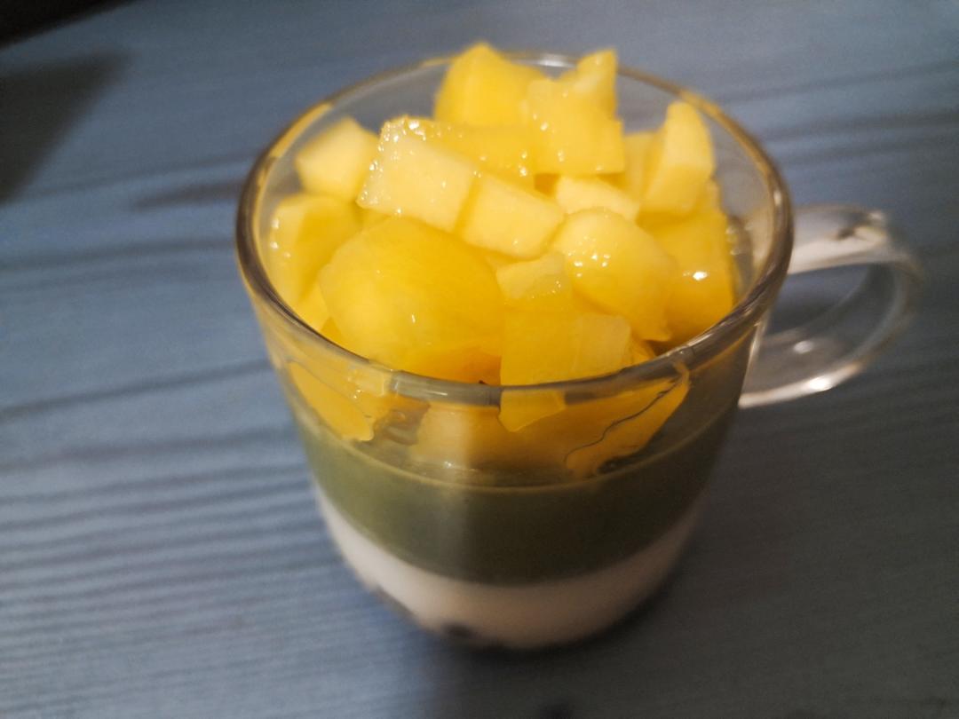 入口即化❗️好看又好吃的抹茶红豆奶糕