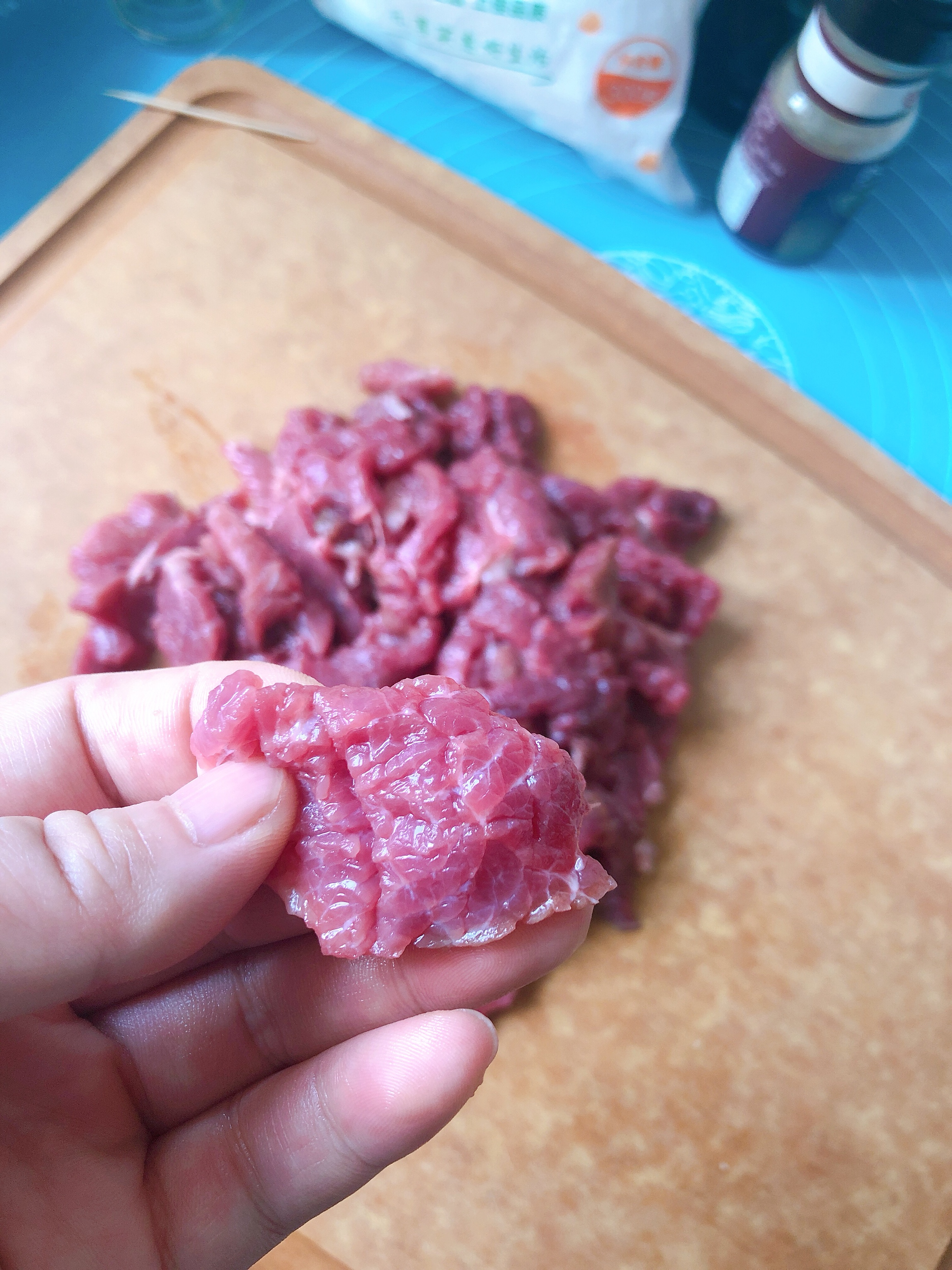 牙签牛肉的做法 步骤1