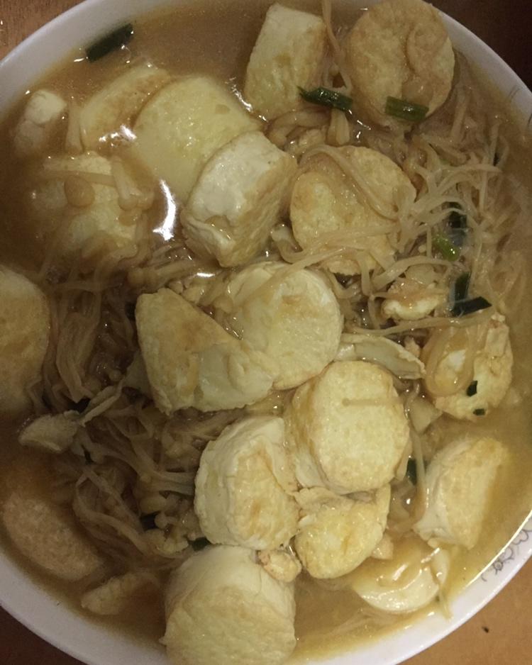 金针菇日本豆腐