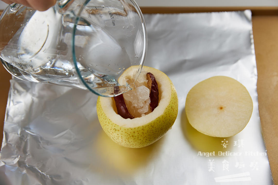 清甜不腻的空气炸锅烤梨的做法 步骤4