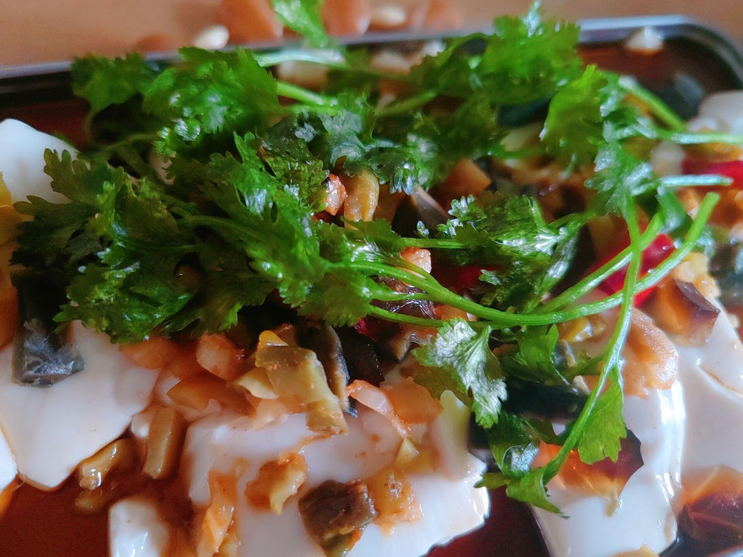 【最佳CP～】凉拌皮蛋豆腐✨