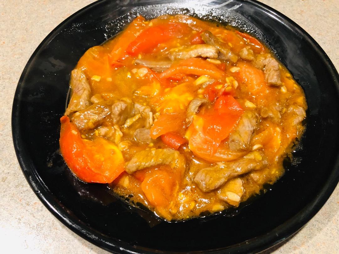 西红柿炒牛肉 经典口味