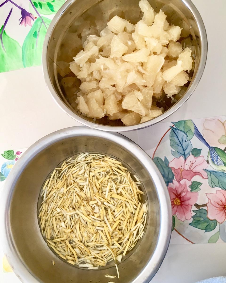 堂妈教你做蜂蜜柚子茶